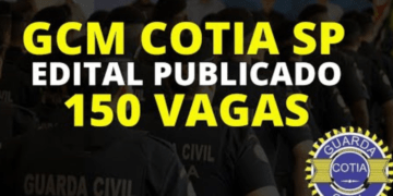 Concurso Guarda de Cotia (SP); 150 VAGAS de Nível Médio!