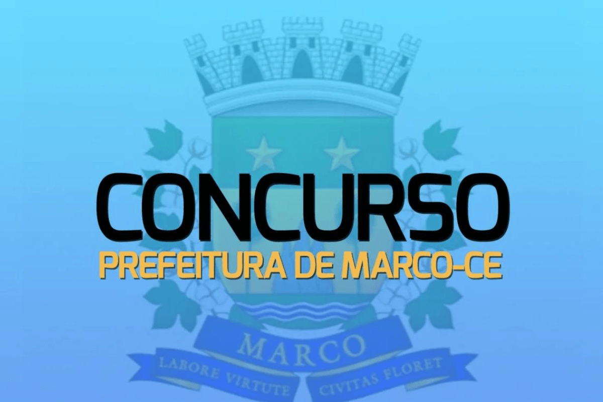 Concurso Guarda de Marco CE: Se inscreva HOJE!