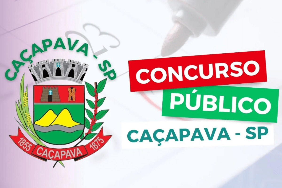 Concurso Municipal Caçapava SP: Inscrições abertas até março!