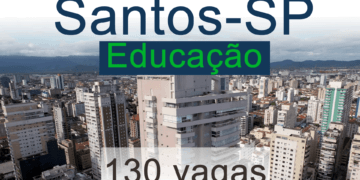 Concurso Santos Educação SP: 130 vagas IMEDIATAS!