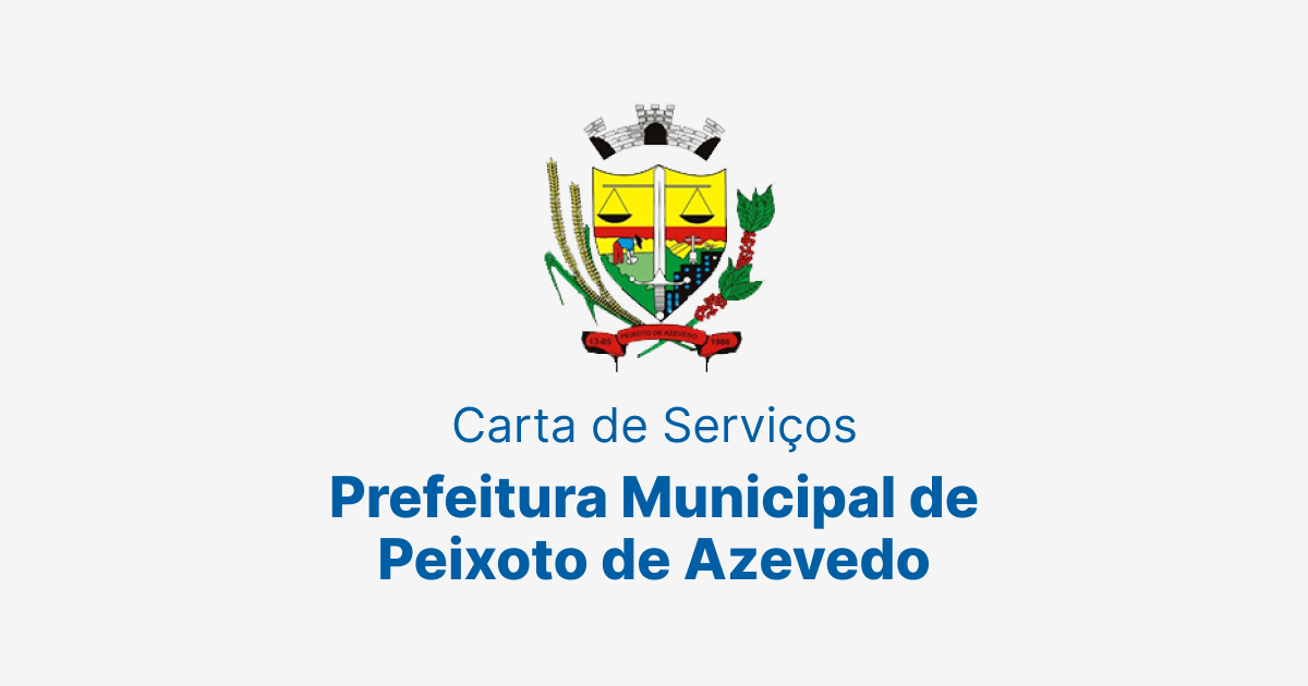 Concurso Prefeitura de Peixoto de Azevedo MT: 119 vagas!