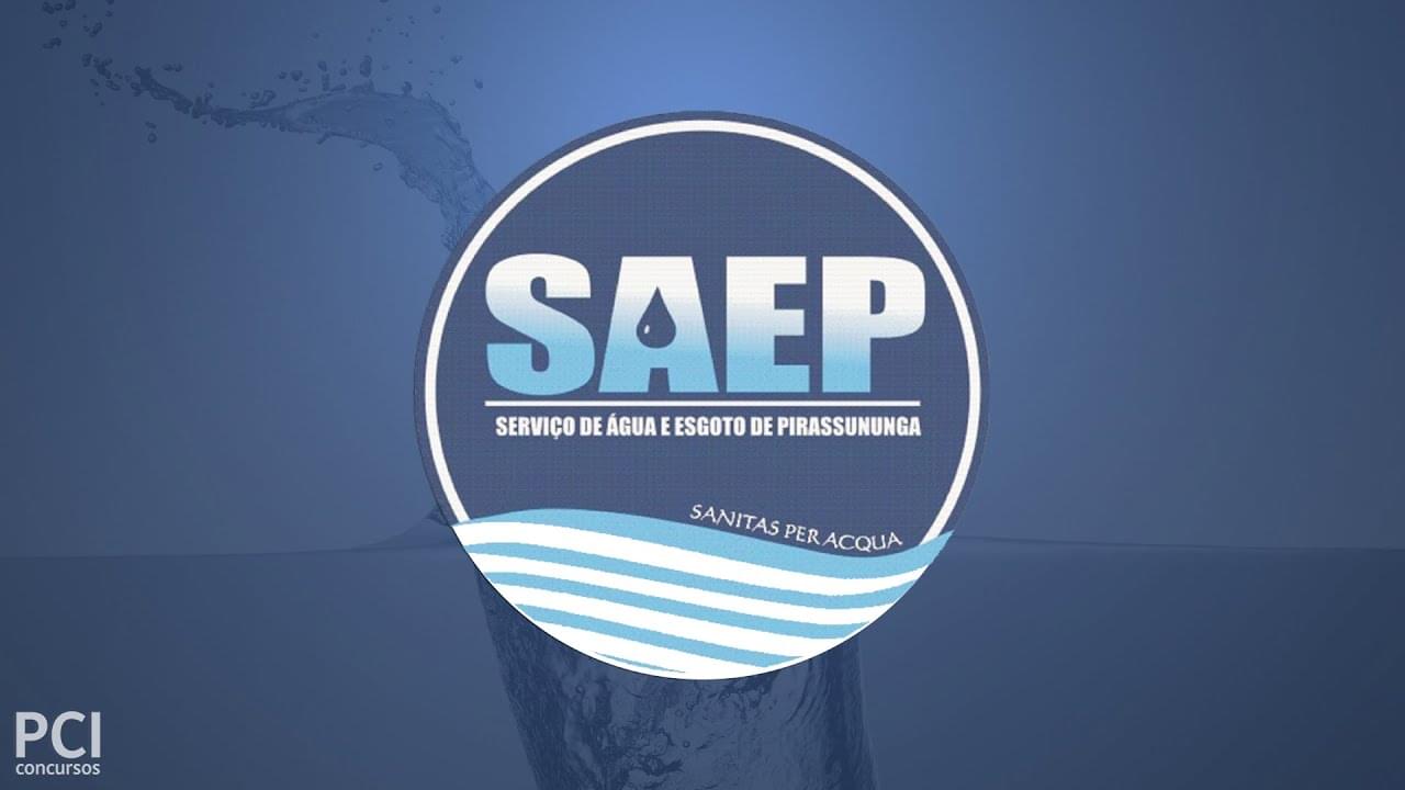 Concurso SAEP Pirassununga SP: vagas para nível médio!