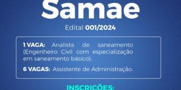 Concurso SAMAE Ibiporã PR: Salários de R$ 6,1 MIL!