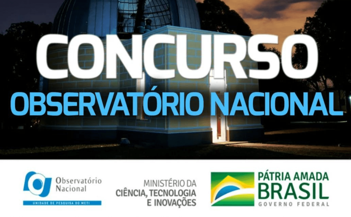 Concurso do Observatório Nacional: inscrições prorrogadas!