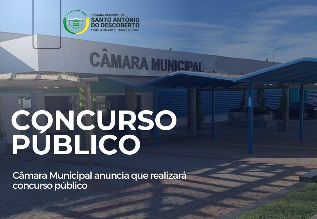 Concursos Goiás: Câmara de Santo Antônio do Descoberto publica edital!