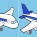 Jogo dos 3 erros: Encontre as diferenças entre os aviões em menos de 10 segundos
