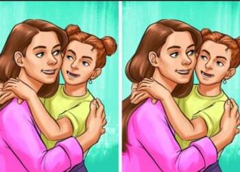 Teste de concentração: Encontre a diferença entre as duas imagens de mãe em 10 segundos