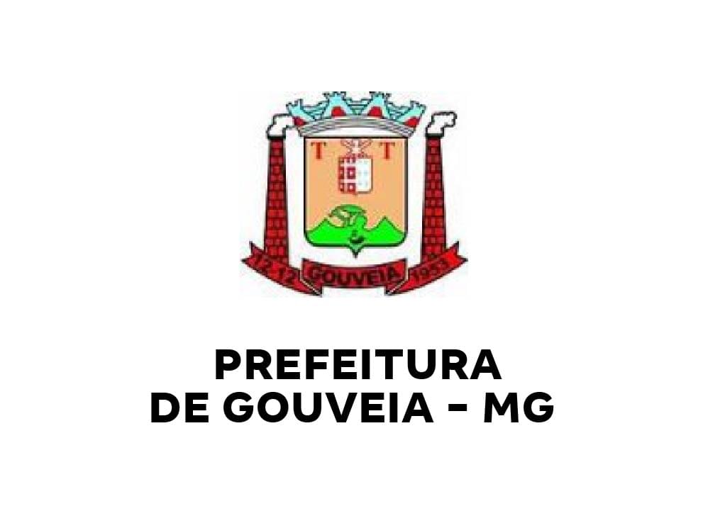 Concurso Municipal Gouveia MG: inscrições até 11 de abril!