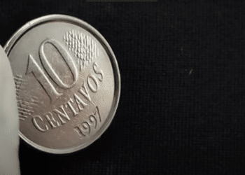 Moeda 10 centavos 1997