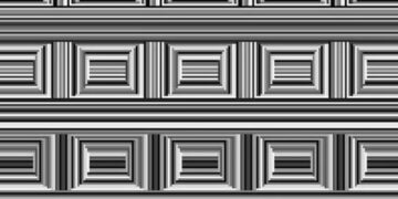 Teste visual de ilusão de ótica: Você vê círculos ou quadrados na imagem?