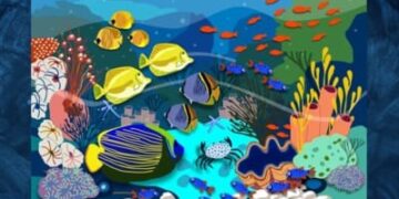 Encontre a concha no fundo do mar e resolva esse teste de acuidade visual em apenas 10 segundos