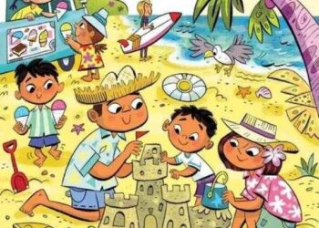 Teste de ilusão de ótica: encontre o ímã na praia em 10 segundos