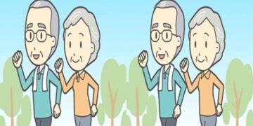 Jogo dos 3 erros: Encontre as diferenças entre as imagens dos velhinhos em menos de 10 segundos