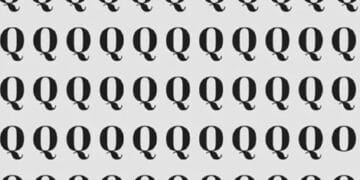 Teste de agilidade visual: encontre a letra O entre Q’s em apenas 10 segundos