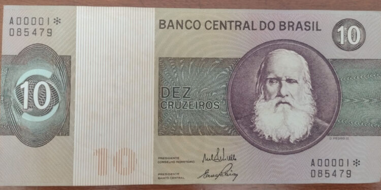 Cédula 10 cruzeiros