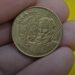 Moeda 25 centavos segunda família do real