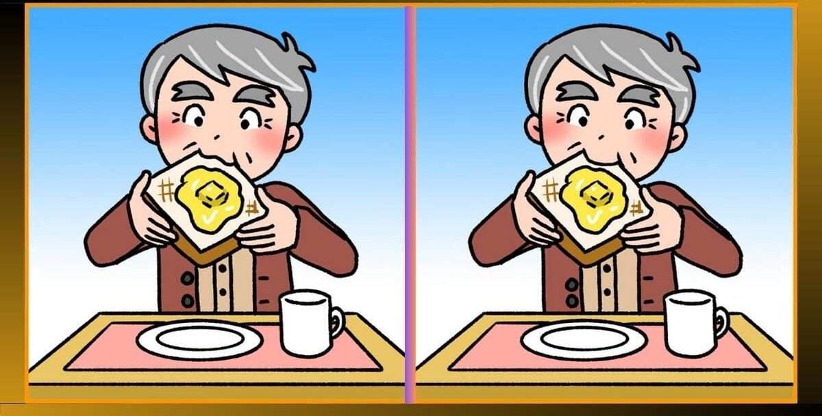 Jogo dos 3 erros: encontre as diferenças entre as imagens do café da manhã em apenas 10 segundos