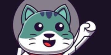 Jogo dos 3 erros: encontre as diferenças entre as imagens do gato astronauta