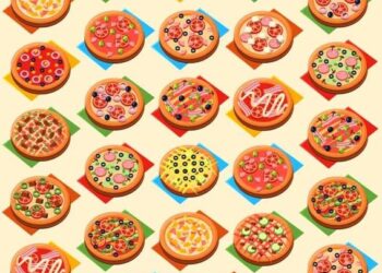 Jogo da memória: encontre a pizza sem par em menos de 10 segundos