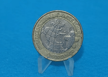 Moeda 1 Real Direitos Humanos 1998