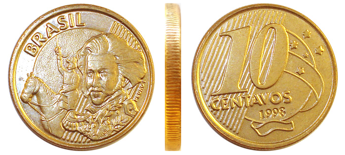 Moeda 10 centavos