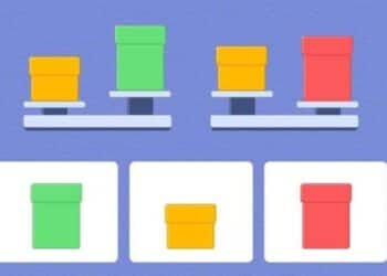 Teste de raciocínio lógico: responda em 10 segundos qual é a caixa mais pesada na imagem?