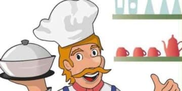 Jogo das diferenças: encontre 3 erros entre as imagens do chef em menos de 10 segundos
