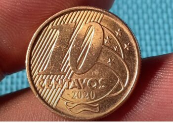 moeda 10 centavos 2020