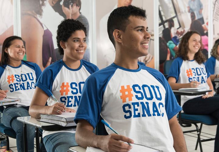 Senac oferece bolsas de estudos para cursos em diferentes áreas!