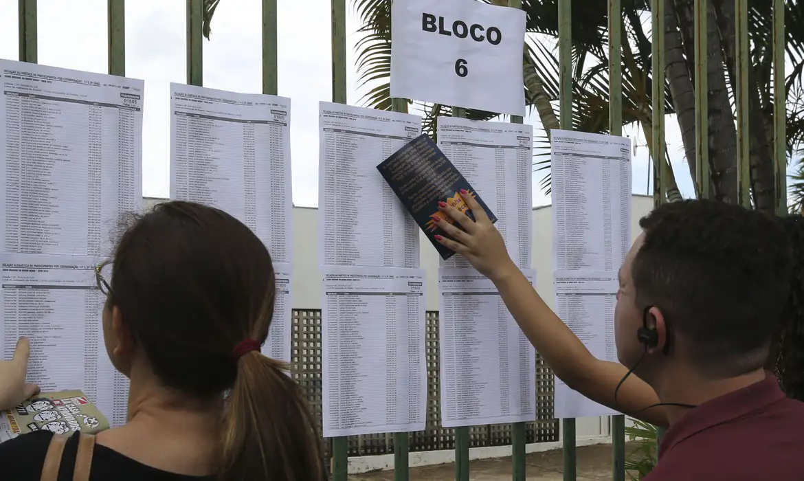 Prova do Concurso CNU Foi Aplicada Nesse Domingo (18). Imagem Agência Brasil.