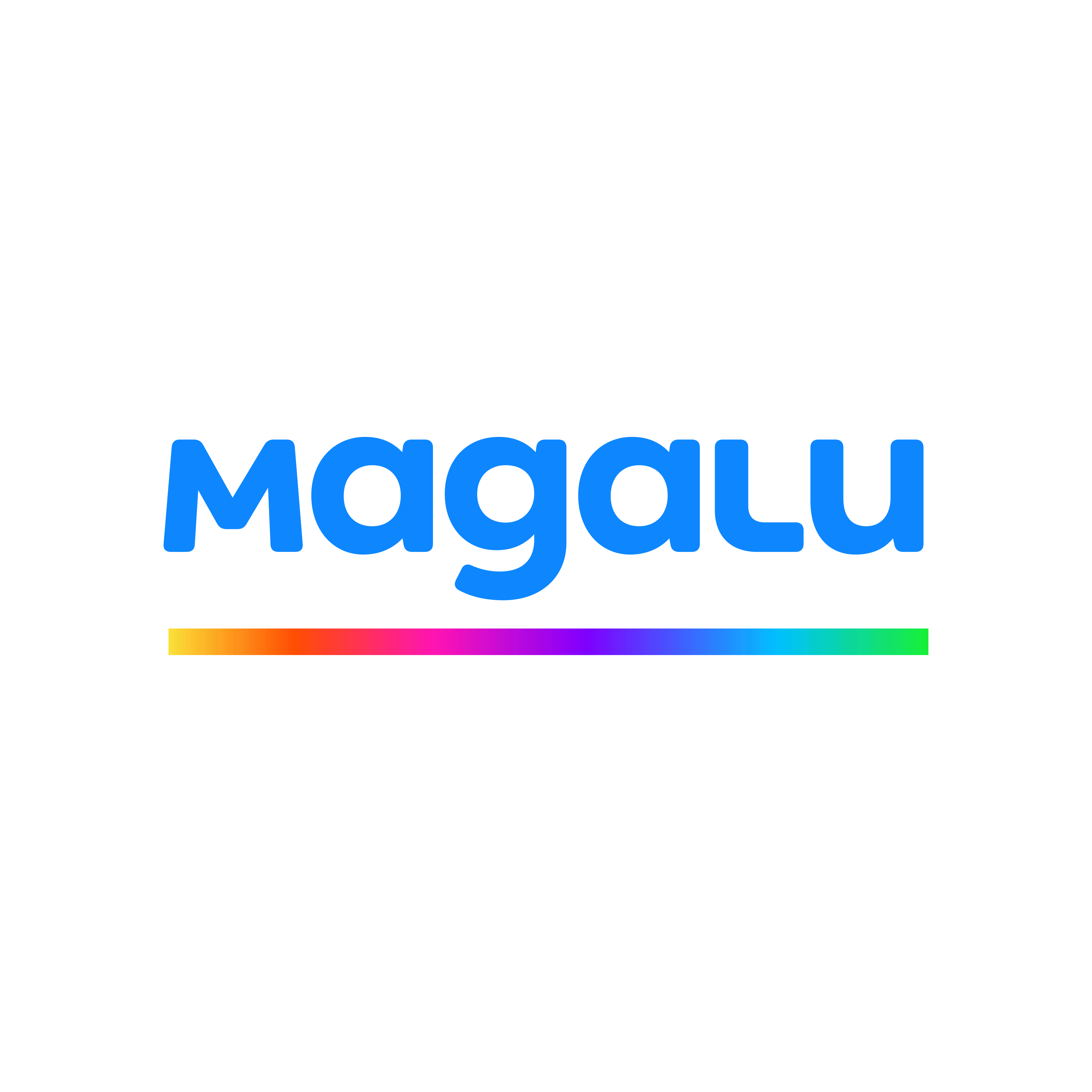 Magalu, logo. 