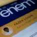 Login no site do ENEM, acessando com a conta de usuário no celular.