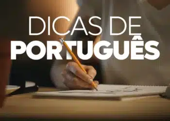 Mulher escrevendo em caderno, ilustrando a regra do "meio-dia e meia