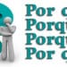 Imagem explicativa sobre as diferentes formas de usar 'por que', 'porque', 'porquê' e 'por que'.