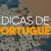 Imagem ilustrativa sobre dicas de português, mostrando peças de Scrabble com letras, enfatizando truques rápidos de vírgula.