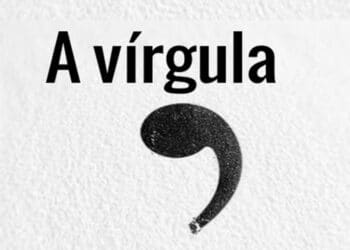 Imagem ilustrativa sobre o uso correto da vírgula na escrita em português.