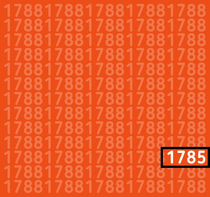 Teste Visual: Teste sua atenção com essa imagem repleta de números 1788. Encontre o número diferente oculto e desafie amigos!