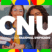 jovens diversos sorrindo com livros na mão, simbolizando a união e a diversidade no Concurso Público Nacional Unificado (CNU).