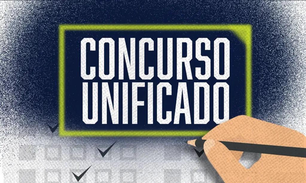 CNU: locais de prova já têm data e hora para divulgação — confira! 1 Imagem de uma mão preenchendo uma caixa de seleção com o texto 'Concurso Unificado' em destaque. A imagem ilustra o processo de verificação das informações do concurso.