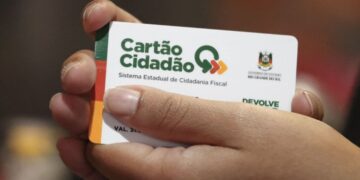 Cartão Cidadão do Rio Grande do Sul utilizado para acesso a benefícios educacionais e sociais.