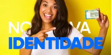 Carteira de Identidade Nacional apresentada como novo documento oficial que substitui o RG tradicional no Brasil.