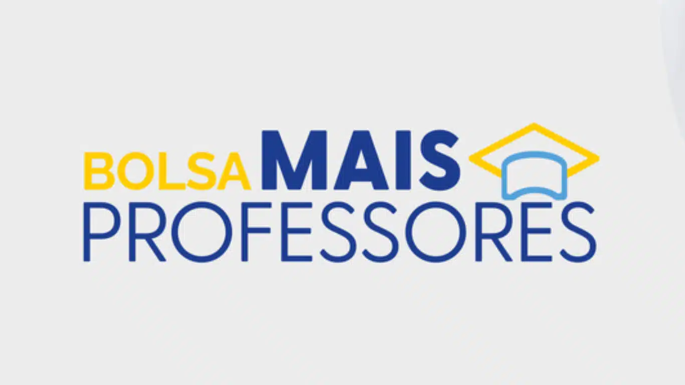 Bolsa Mais Professores. Logomarca do programa Bolsa Mais Professores, iniciativa do Governo Federal voltada à valorização docente.