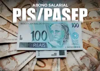 Notas de R$ 100,00 com destaque para o tema do abono salarial PIS/PASEP para 2026.