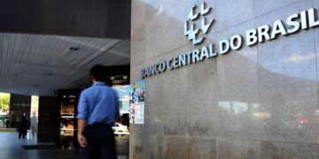 Fachada do Banco Central do Brasil, onde são consultados valores esquecidos nas instituições financeiras.