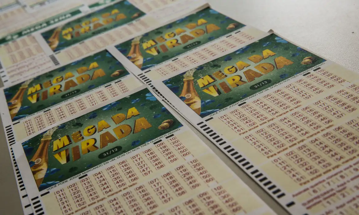 Mega da Virada. Bilhetes da Mega da Virada usados nas apostas que dividiram prêmio de R$ 1,09 bilhão.