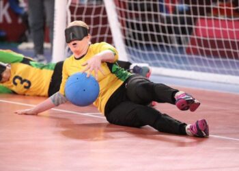 Bolsa Atleta 2026: atleta paralímpica em competição oficial