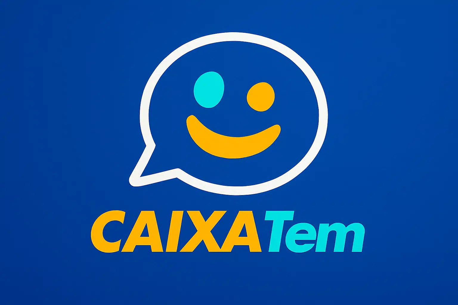 Aplicativo Caixa Tem. Logo do aplicativo Caixa Tem.