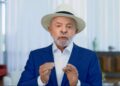 Presidente Lula anunciando programa de renegociação de dívidas do governo