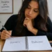 Baiano ou bahiano: palavra usada para quem nasce na Bahia ainda gera dúvidas; veja a grafia correta 10 Jovem com cabelos longos analisando caderno com as palavras "Baiano" e "Bahiano" escritas.